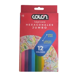 Lapiz color jumbo Colon 12 colores