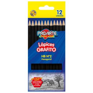 Lápiz Grafito Poarte Hexagonal N° 2 HB