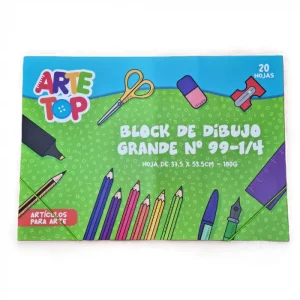 Block de dibujo grande 99 1/4 hilado 180G /20