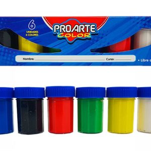 Tempera Proarte 6 colores